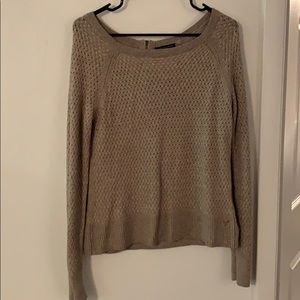 American Eagle Tan knit sweater